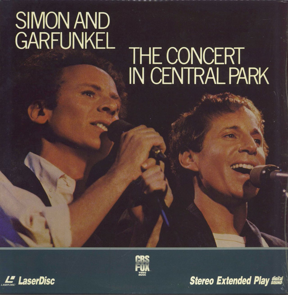 Simon & Garfunkel The Concert In Central Park US laserdisc / lazerdisc CBS7133-80