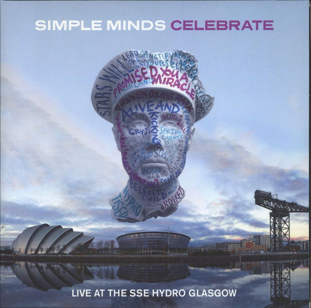 Simple Minds Celebrate: Live At The SSE Hydro Glasgow - RSD15 - Clear Vinyl UK 2-LP vinyl record set (Double LP Album) DEMREC73