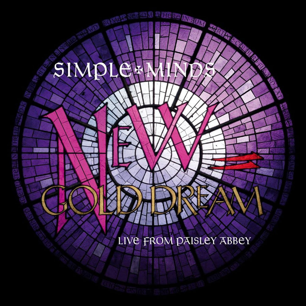 Simple Minds New Gold Dream Live From Paisley Abbey - Red & Black Marble Vinyl - Sealed UK vinyl LP album (LP record) SIMLPNE821977