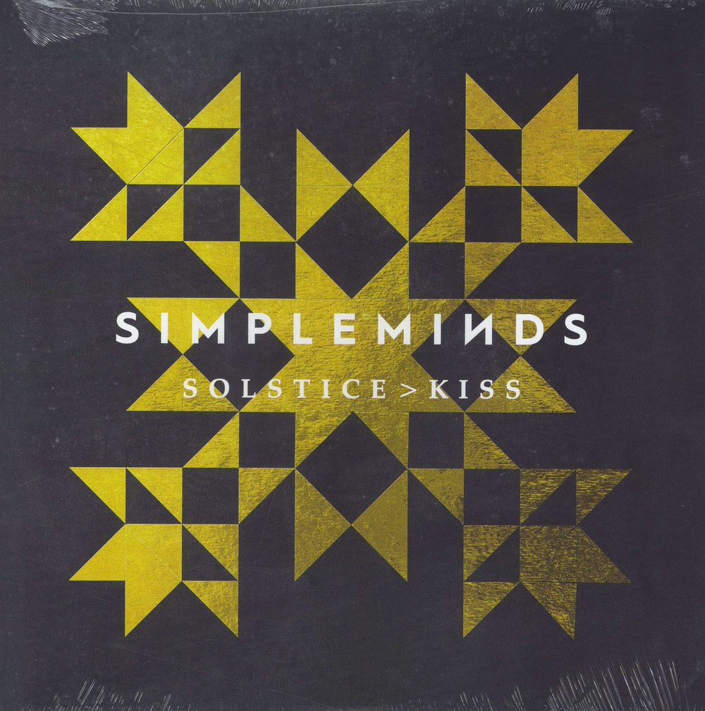 Simple Minds Solstice Kiss - Yellow Vinyl - Sealed UK 12" vinyl single (12 inch record / Maxi-single) 538944731