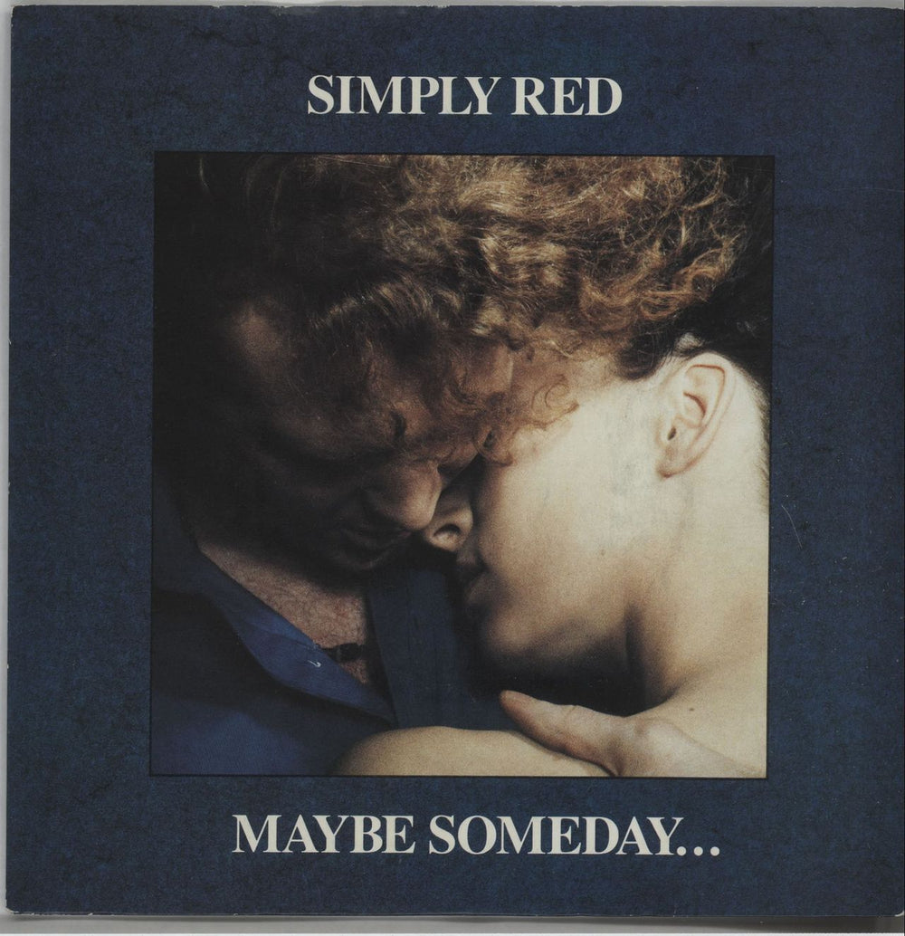 Simply Red Maybe Someday... UK 7" vinyl single (7 inch record / 45) YZ141