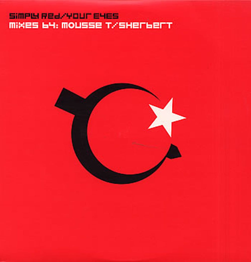 Simply Red Your Eyes - Double Pack UK Promo 12" vinyl single (12 inch record / Maxi-single) SAM00236