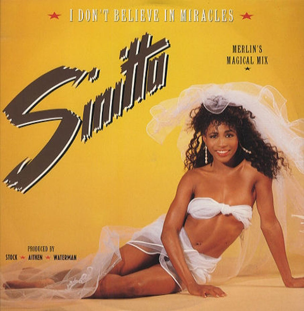 Sinitta I Don't Believe In Miracles UK 12" vinyl single (12 inch record / Maxi-single) 12FAN16