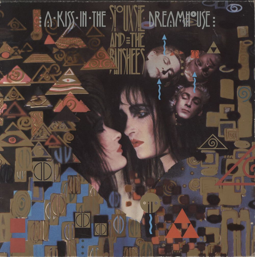 Siouxsie & The Banshees A Kiss in The Dreamhouse + merch insert UK vinyl LP album (LP record) POLD5064