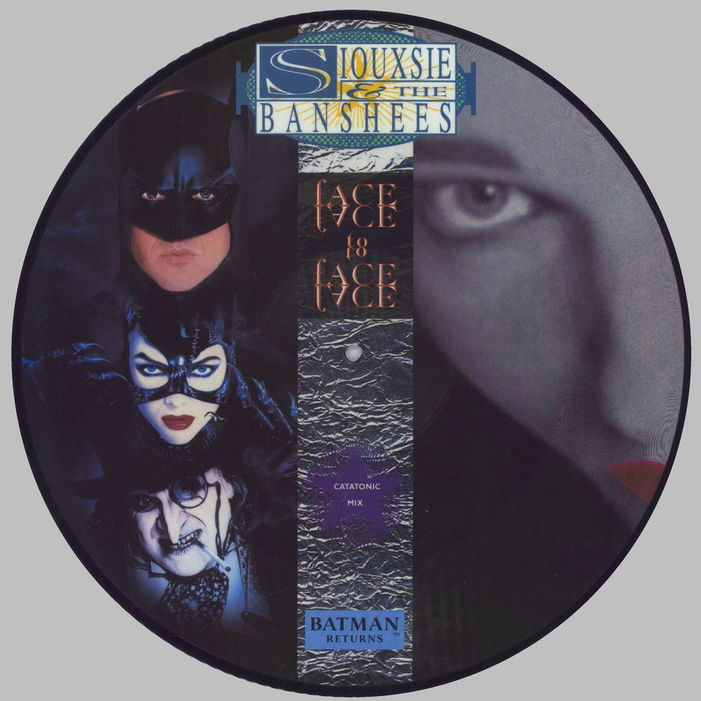 Siouxsie & The Banshees Face To Face - EX UK 12" vinyl picture disc (12 inch picture record) SIO2PFA827544