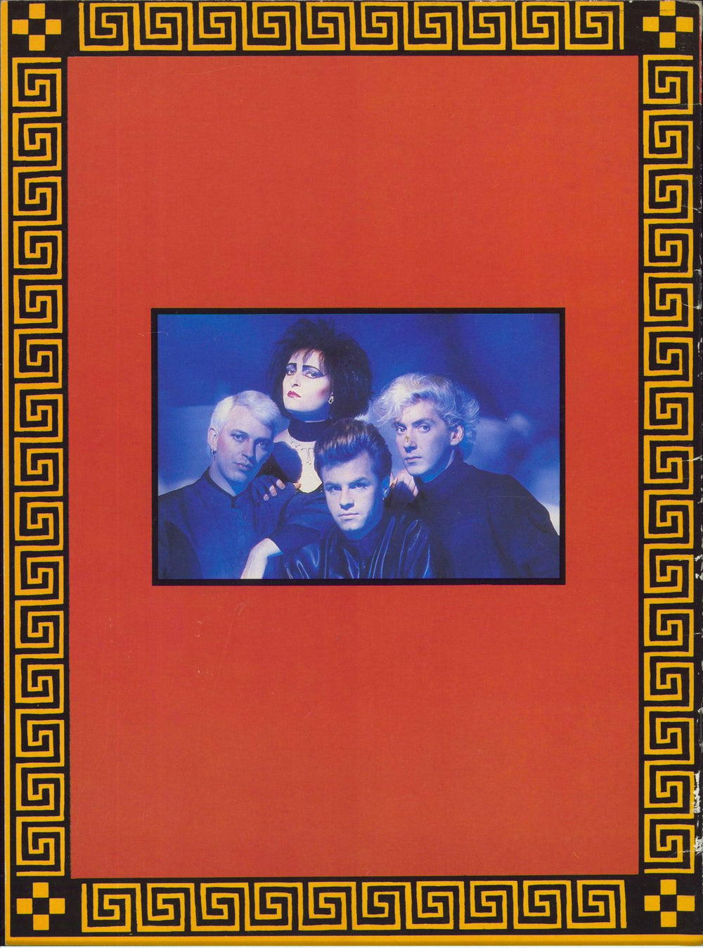 Siouxsie & The Banshees MCMLXXXV UK tour programme