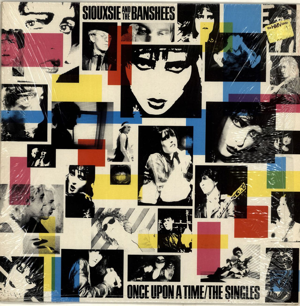 Siouxsie & The Banshees Once Upon A Time / The Singles + Pin-up UK vinyl LP album (LP record) POLS1056