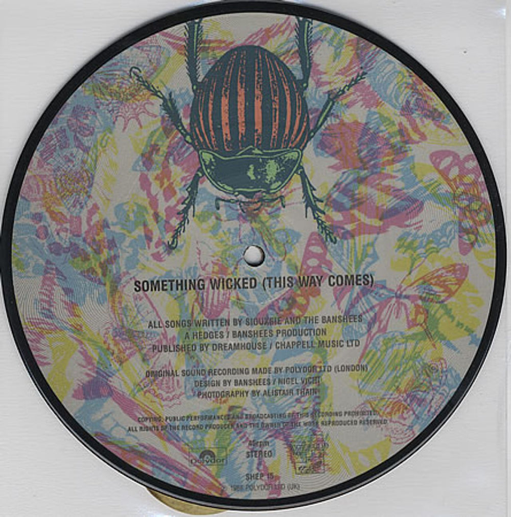 Siouxsie & The Banshees The Killing Jar UK 7" vinyl picture disc (7 inch picture disc single) SIO7PTH10380