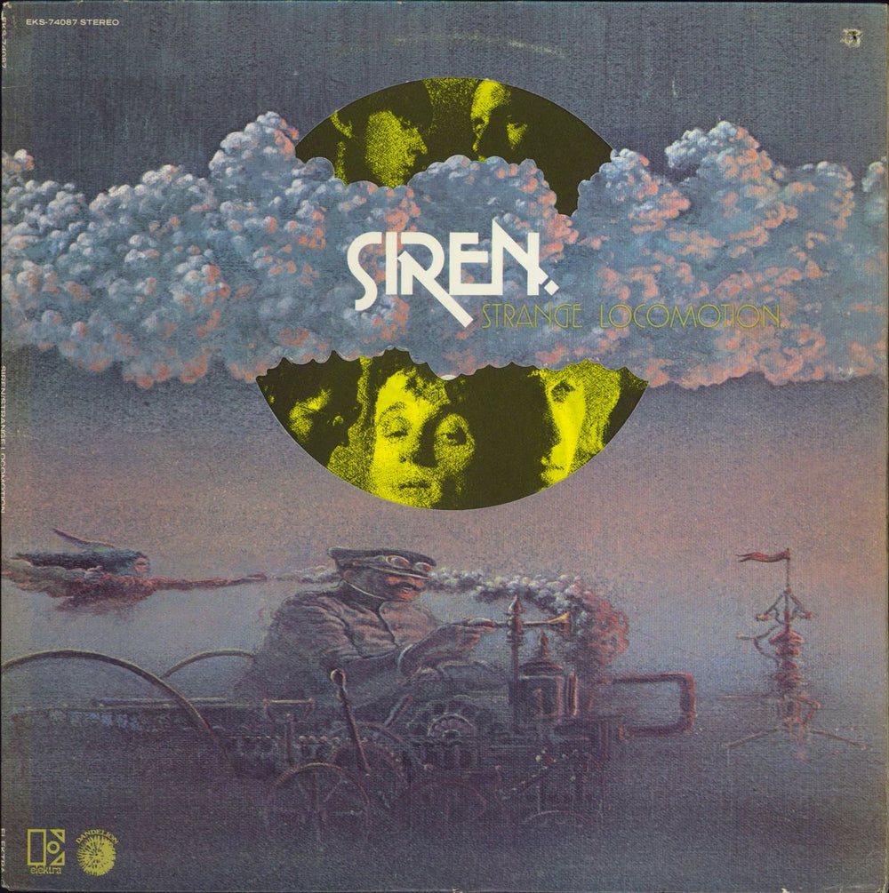 Siren Strange Locomotion US Promo vinyl LP album (LP record) EKS-74087