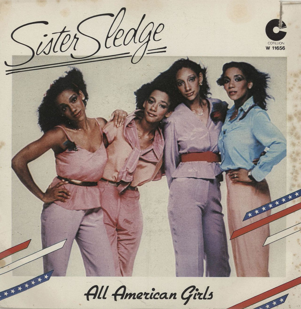 Sister Sledge All American Girls Italian 7" vinyl single (7 inch record / 45) W11656