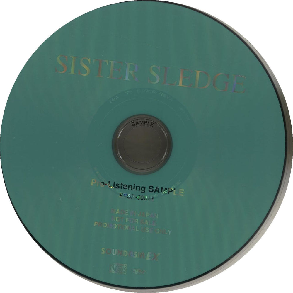 Sister Sledge New Album Japanese Promo CD single (CD5 / 5") SLEC5NE148192