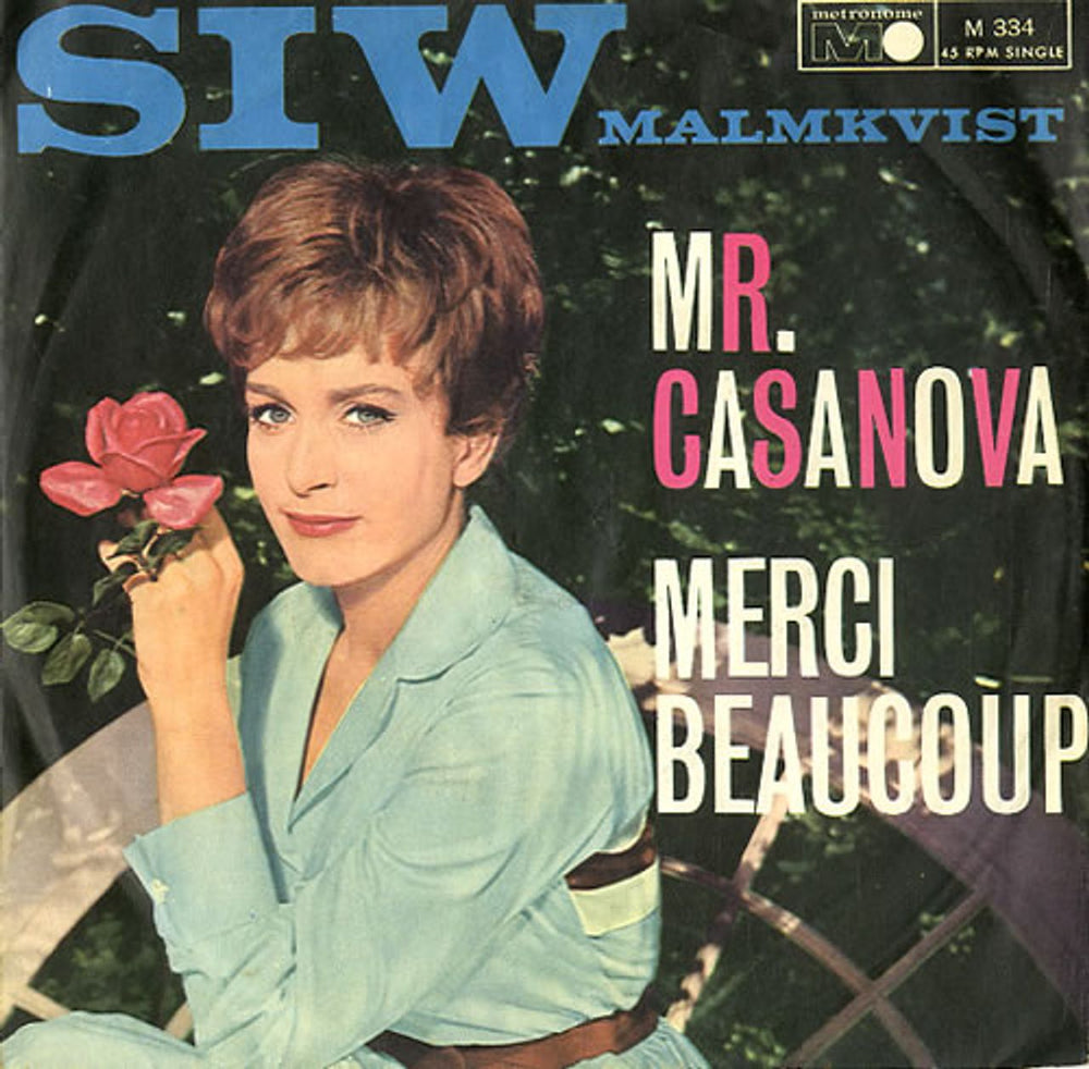 Siw Malmkvist Mr. Casanova German 7" vinyl single (7 inch record / 45) M334