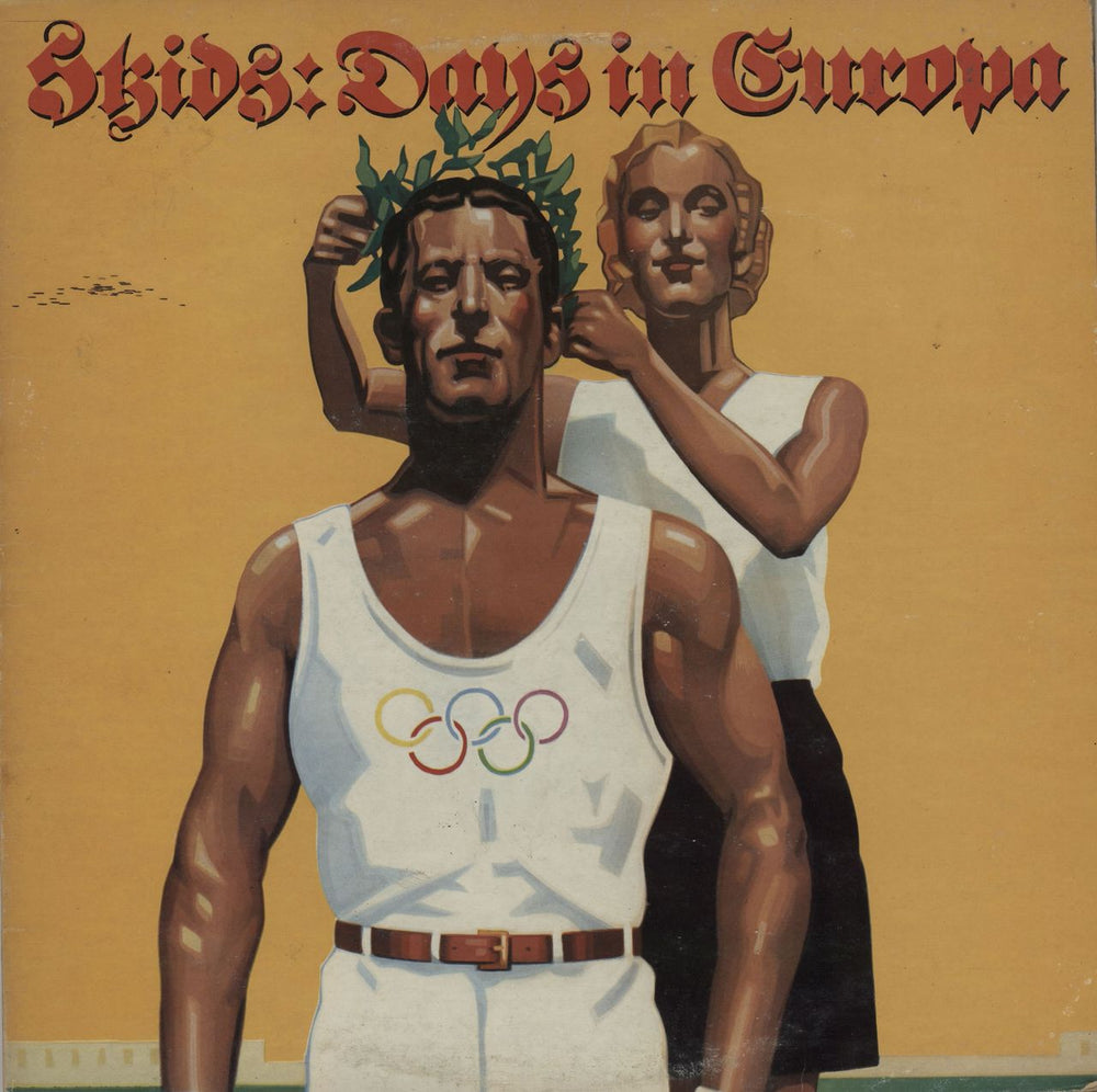 Skids Days In Europa - 1st - EX UK vinyl LP album (LP record) V2138