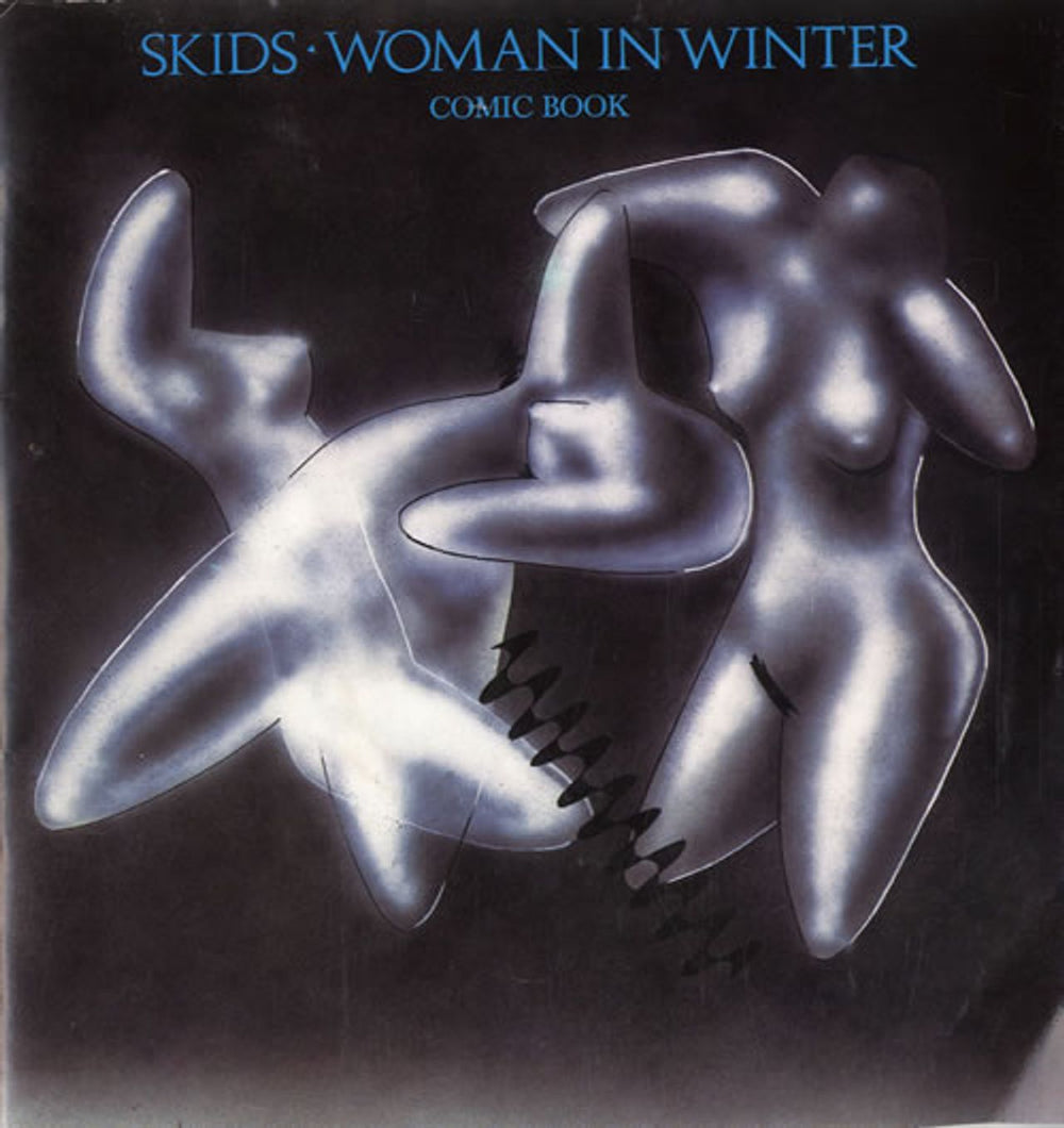 Skids Woman In Winter - Comic Book UK 7" vinyl single (7 inch record / 45) VSK101