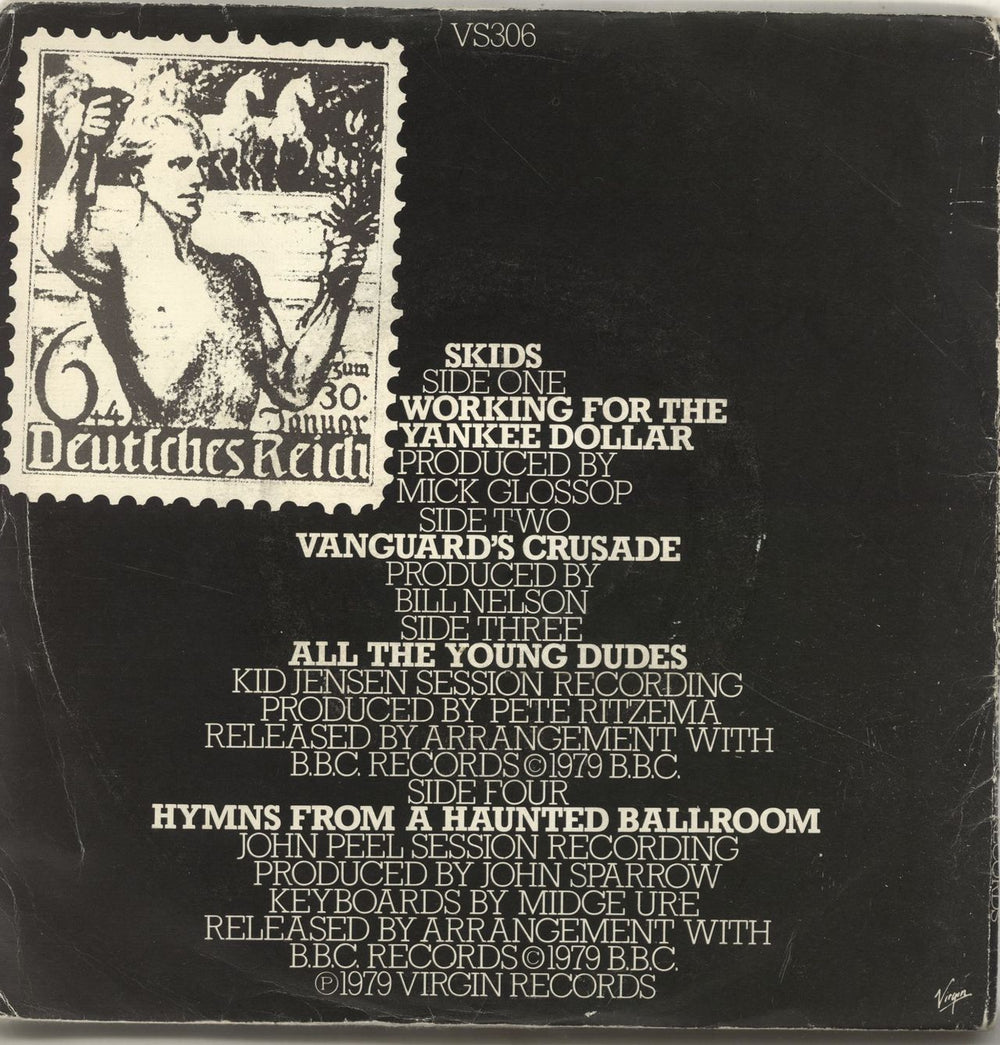 Skids Working For The Yankee Dollar - Doublepack - EX UK 7" vinyl single (7 inch record / 45) SKD07WO693274