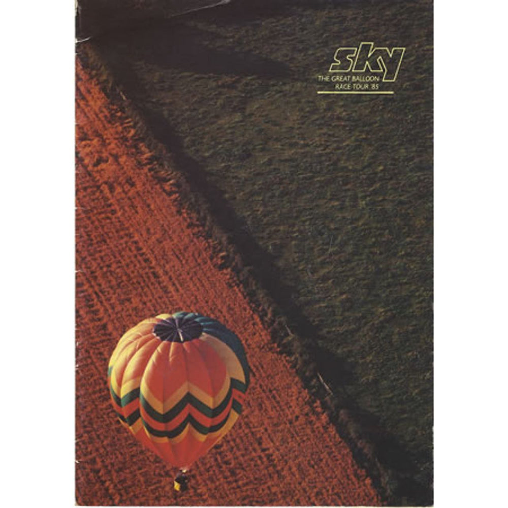 Sky (John Williams) The Great Balloon Race Tour '85 UK tour programme TOUR PROGRAMME