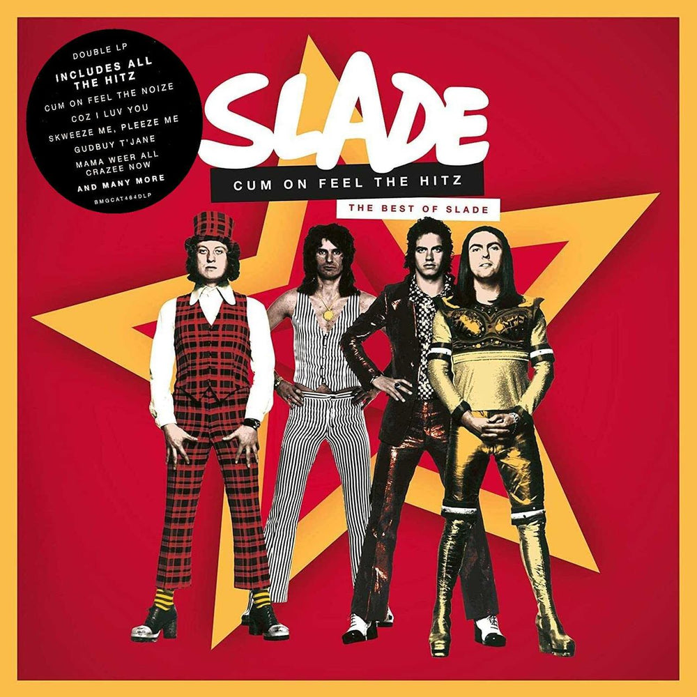 Slade Cum On Feel The Hitz. The Best of Slade - Sealed UK 2-LP vinyl record set (Double LP Album) BMGAT464DLP