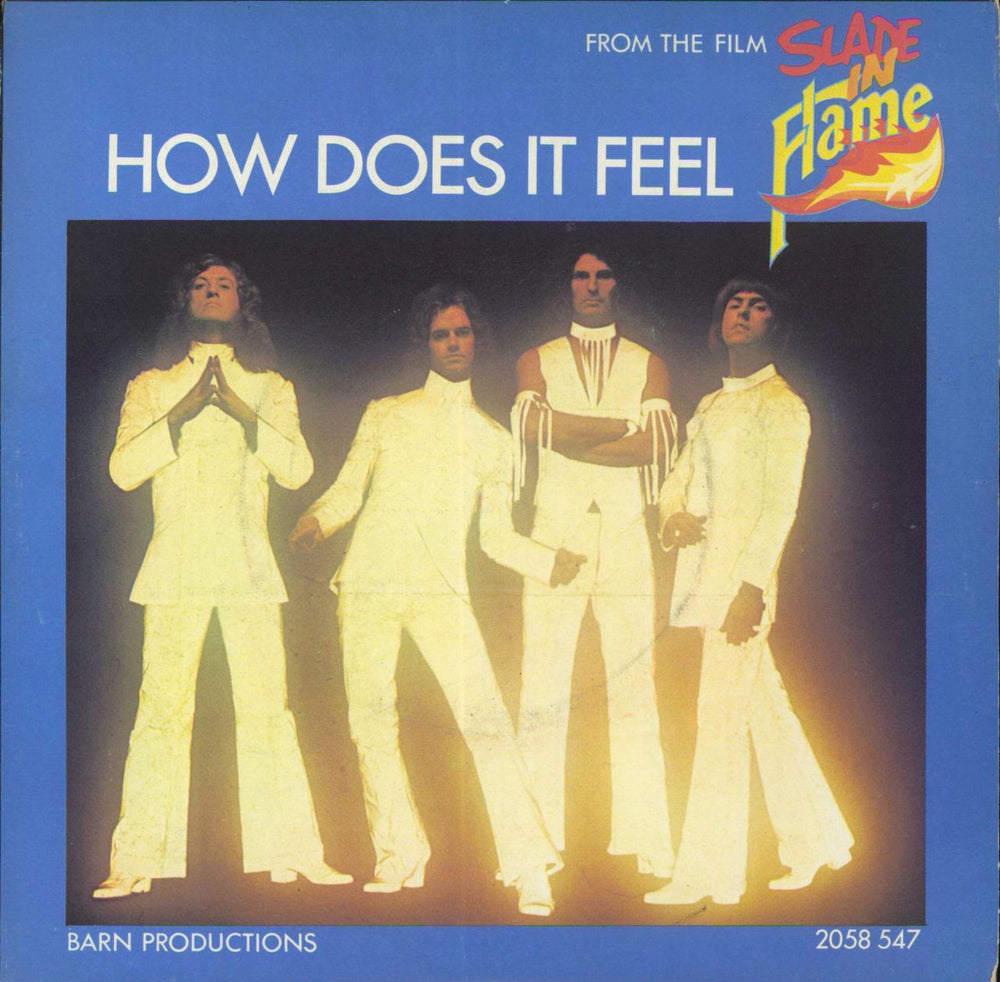 Slade How Does It Feel - Picture Sleeve UK 7" vinyl single (7 inch record / 45) 2058547