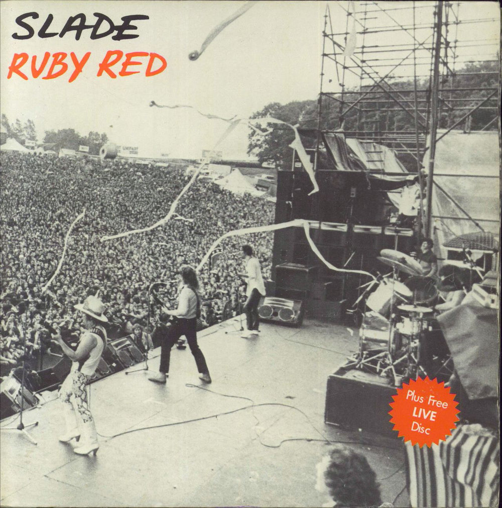 Slade Ruby Red - Double 7" - EX UK 7" vinyl single (7 inch record / 45) RCAD191