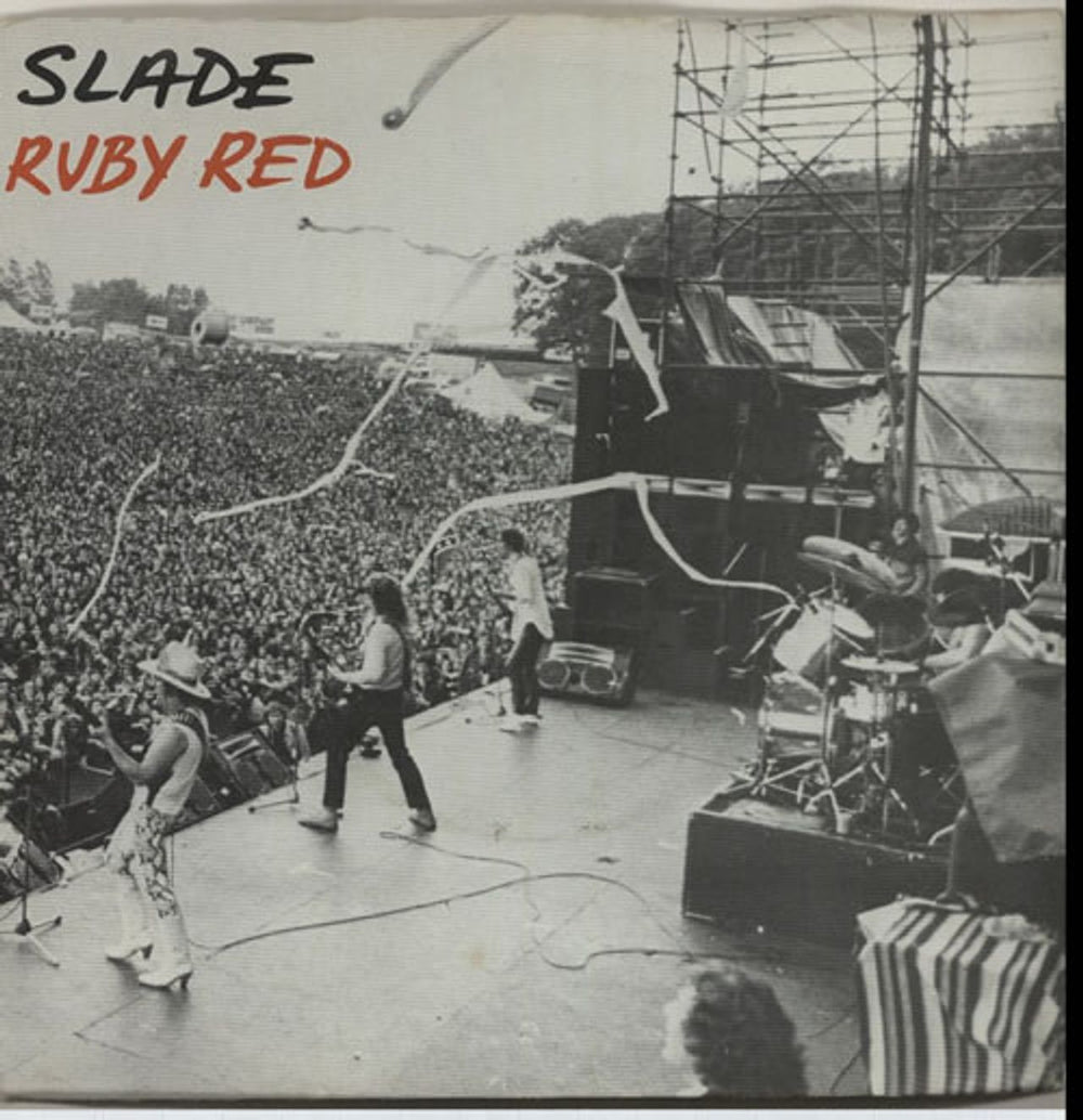 Slade Ruby Red UK 7" vinyl single (7 inch record / 45) RCA191