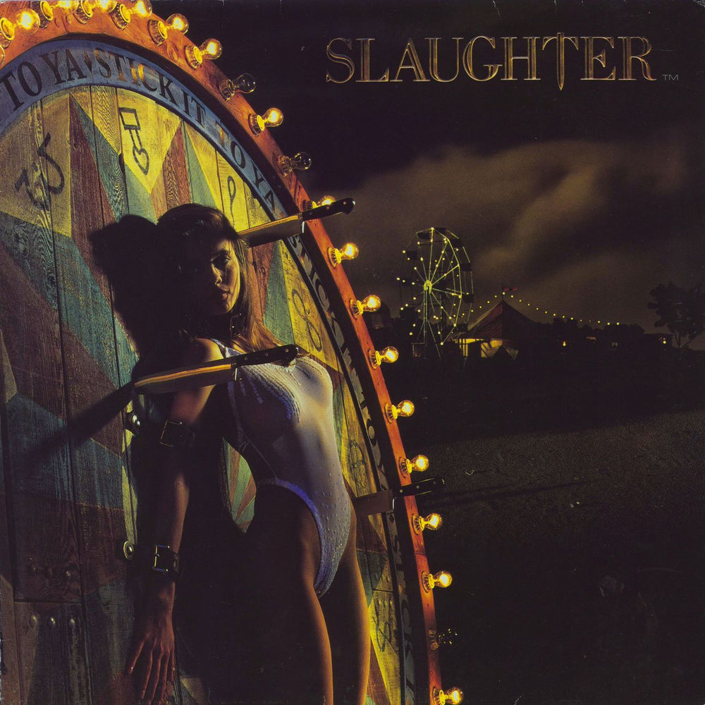 Slaughter Stick It To Ya - VG UK vinyl LP album (LP record) CHR1702