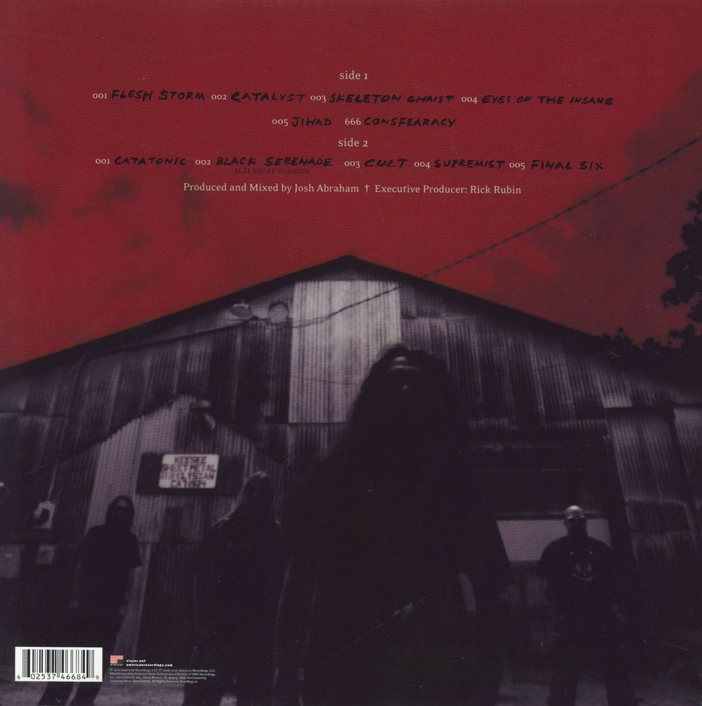 Slayer Christ Illusion US vinyl LP album (LP record) 602537466849