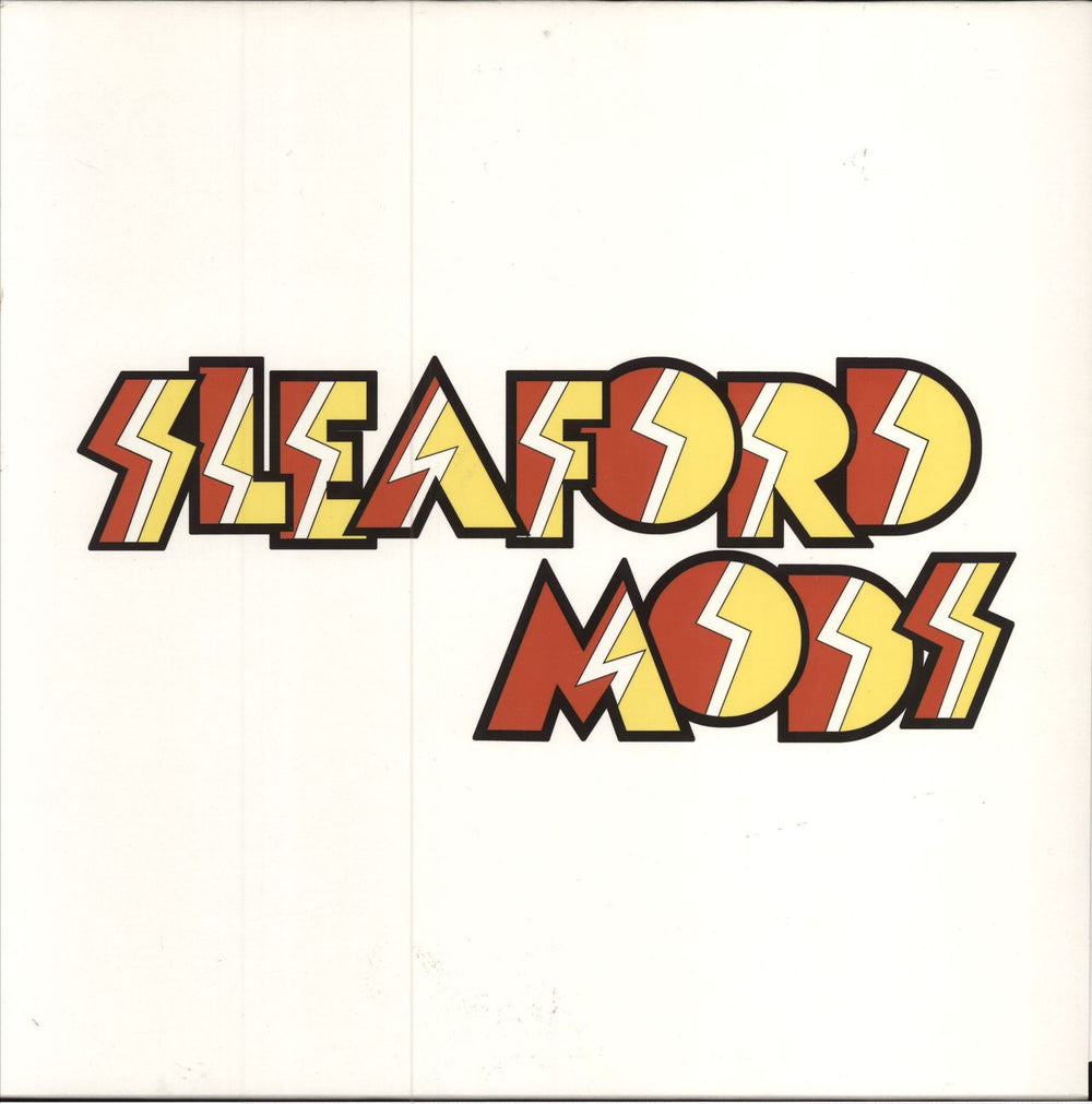 Sleaford Mods Tiswas EP - Yellow vinyl UK 12" vinyl single (12 inch record / Maxi-single) INV138LP