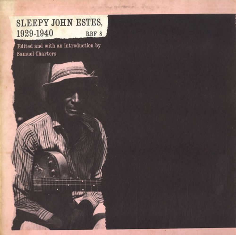 Sleepy John Estes 1929-1940 (Nineteen...) US vinyl LP album (LP record) RBF8