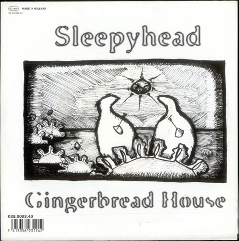 Sleepyhead Gingerbread House Dutch 7" vinyl single (7 inch record / 45) BITTERSWEET003