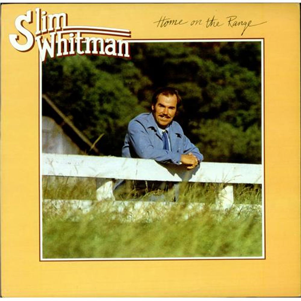 Slim Whitman Home On The Range UK vinyl LP album (LP record) UATV30102
