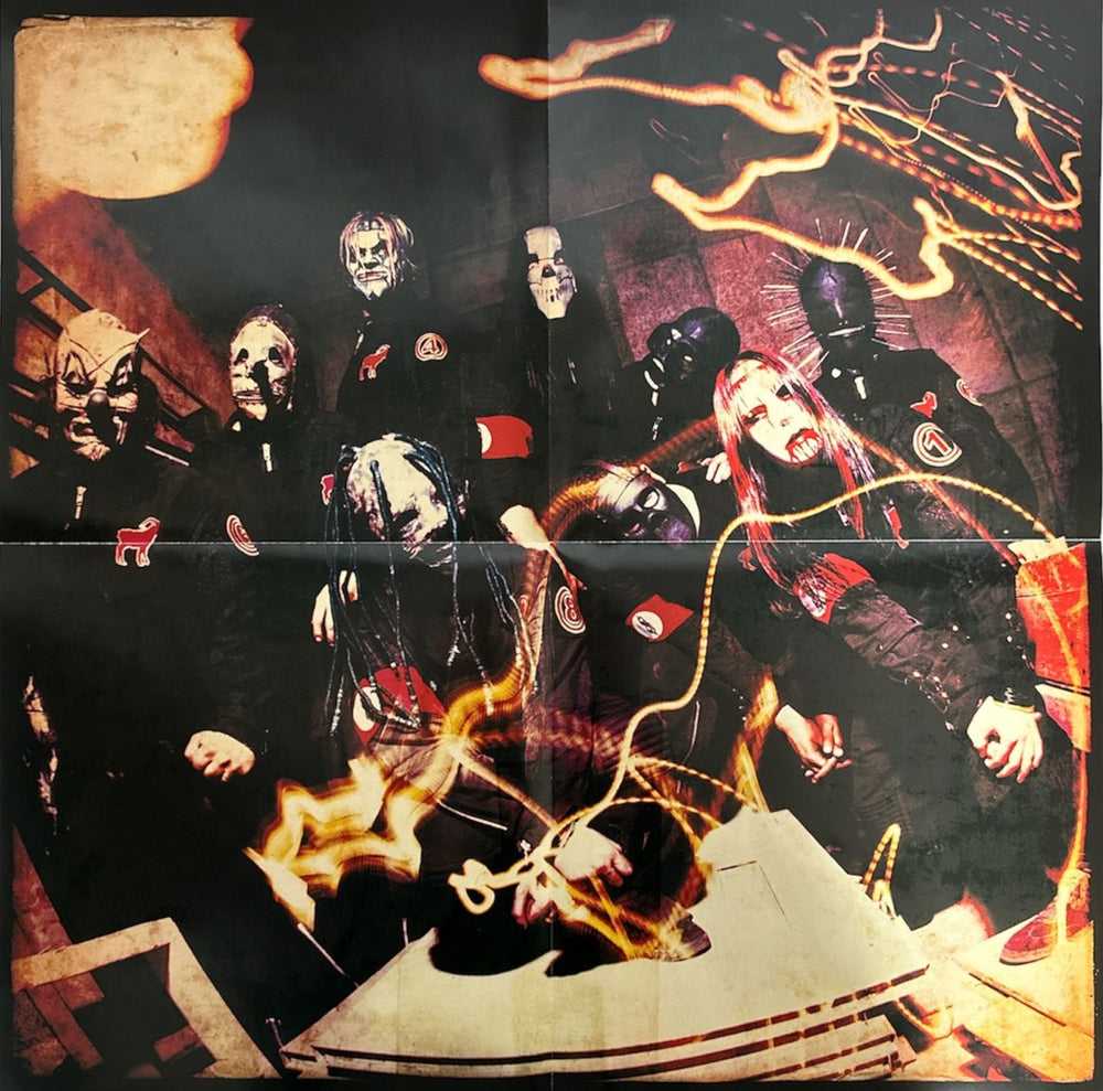 Slipknot Iowa + Poster UK 2-LP vinyl record set (Double LP Album)