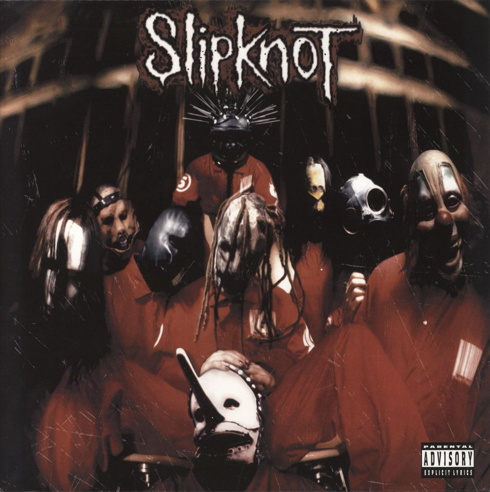 Slipknot Slipknot - Lemon Yellow Vinyl UK vinyl LP album (LP record) 075678645693