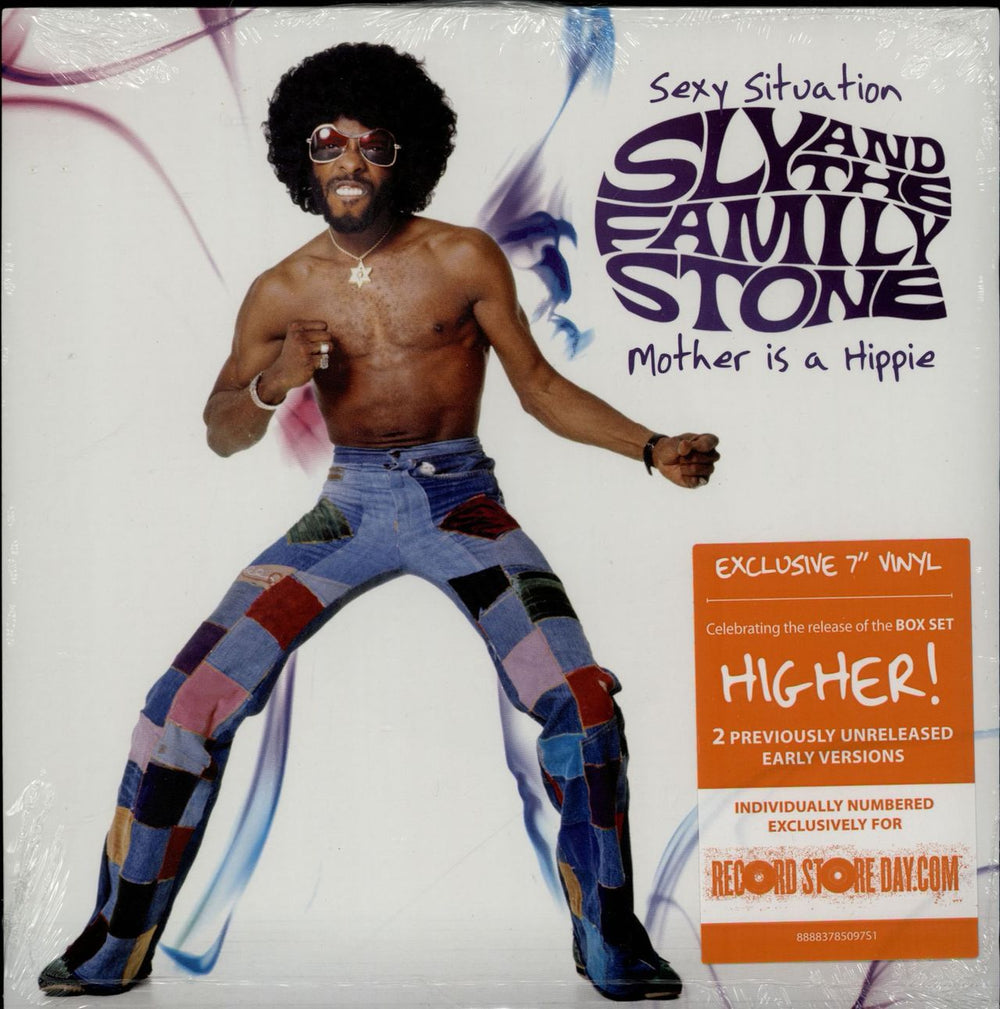 Sly & The Family Stone Sexy Situation / Mother Is A Hippy - RSD BF13 - Sealed US 7" vinyl single (7 inch record / 45) 88883785097