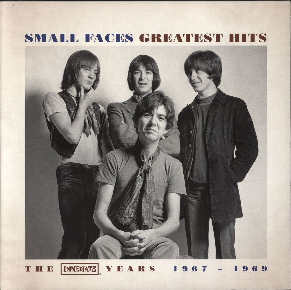 Small Faces Greatest Hits: The Immediate Years 1967-1969 - 180g German vinyl LP album (LP record) CHARLYL126