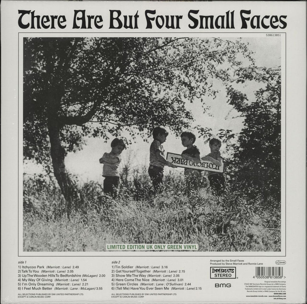 Small Faces There Are But Four Small Faces: HMV exclusive - 180gm Green - Sealed UK vinyl LP album (LP record) 4050538613858