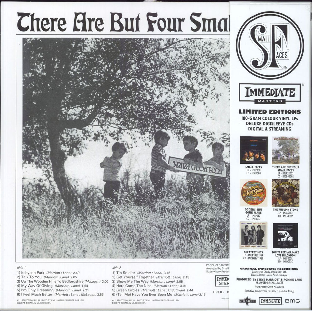 Small Faces There Are But Four Small Faces + Obi UK vinyl LP album (LP record) 5060767443354