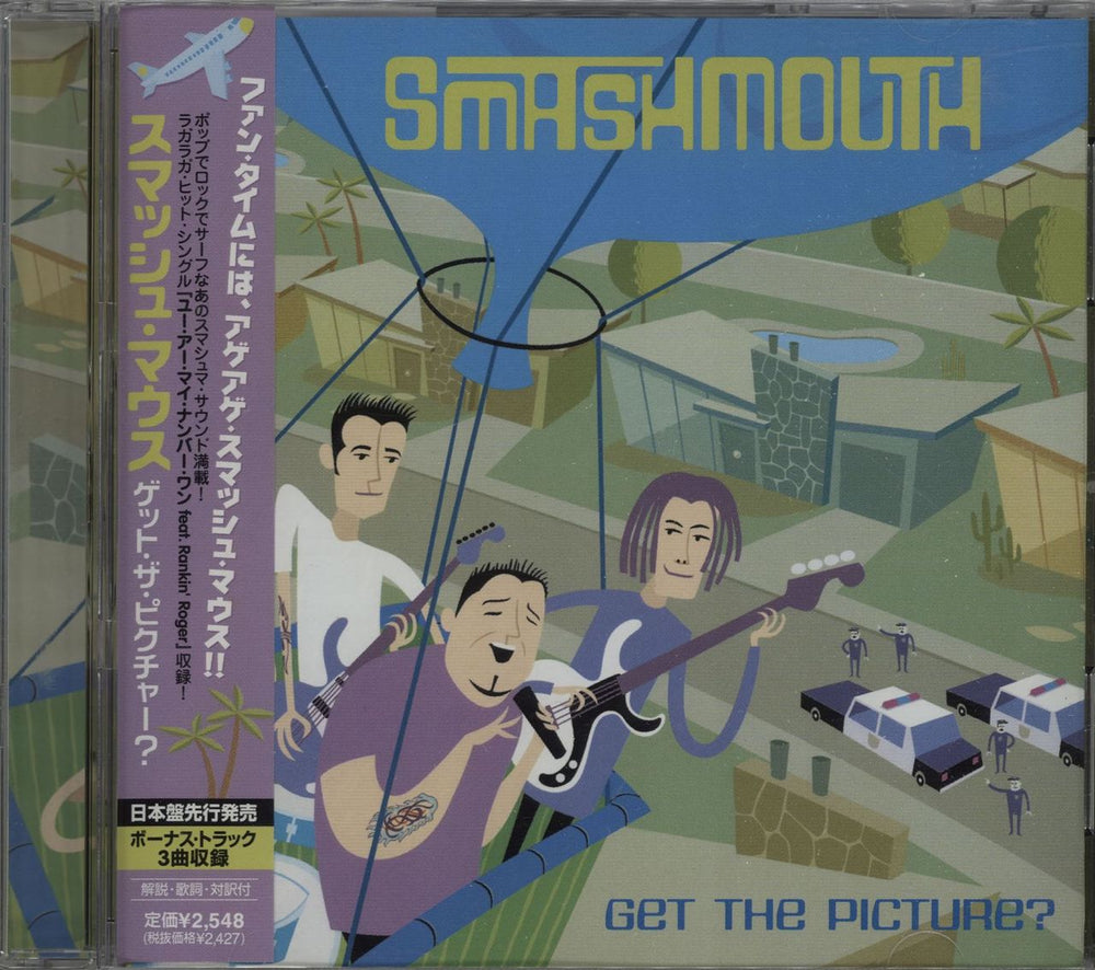 Smash Mouth Get The Picture? - Promo + Obi Japanese Promo CD album (CDLP) UICS-1067