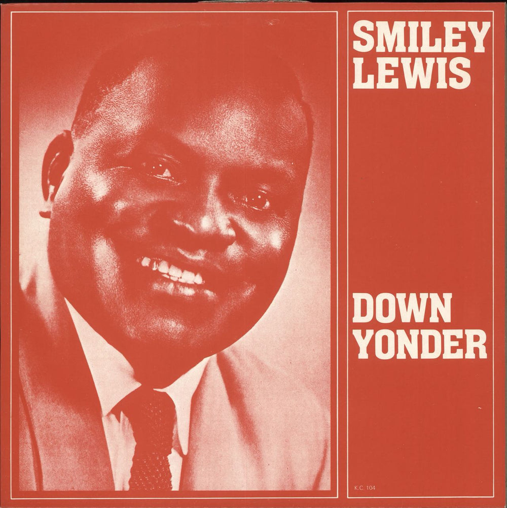 Smiley Lewis Down Yonder UK vinyl LP album (LP record) K.C.104