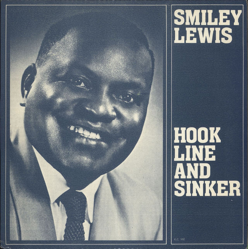 Smiley Lewis Hook Line and Sinker UK vinyl LP album (LP record) K.C.102