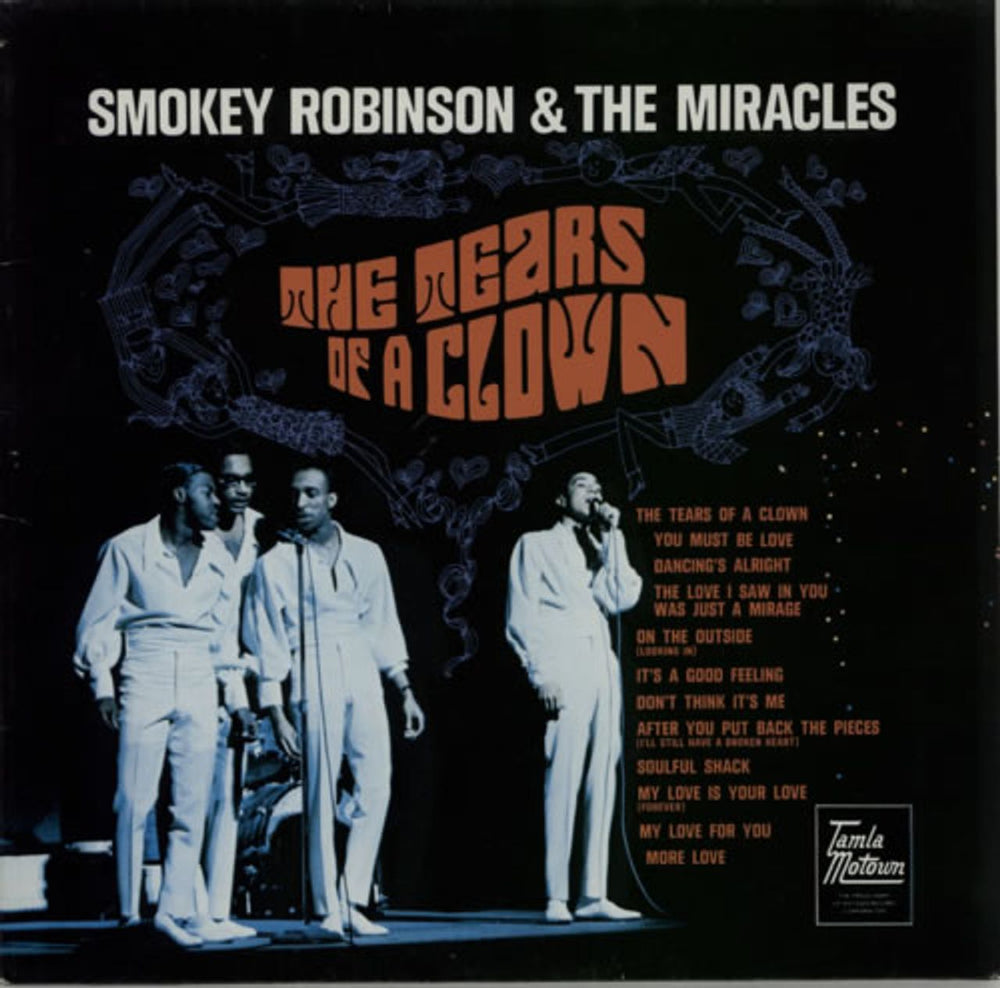 Smokey Robinson & The Miracles The Tears Of A Clown German vinyl LP album (LP record) WL72071