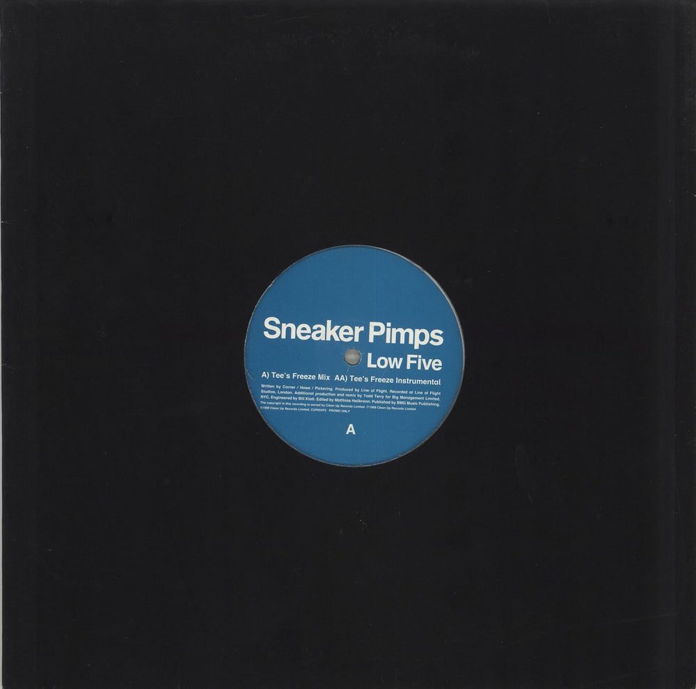 Sneaker Pimps Low Life (Todd Terry Mixes) UK Promo 12" vinyl single (12 inch record / Maxi-single) CUP052P3