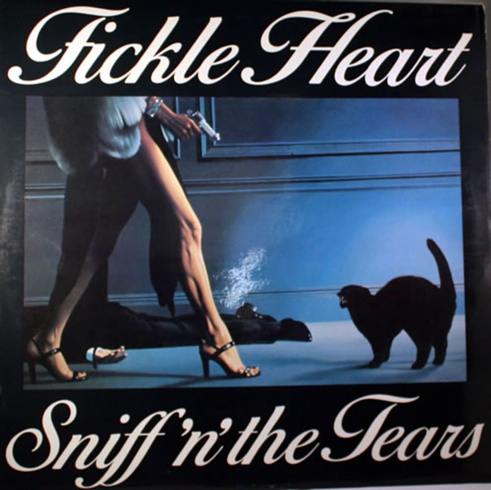 Sniff 'n' The Tears Fickle Heart - White Label UK Promo vinyl LP album (LP record) CWK3002