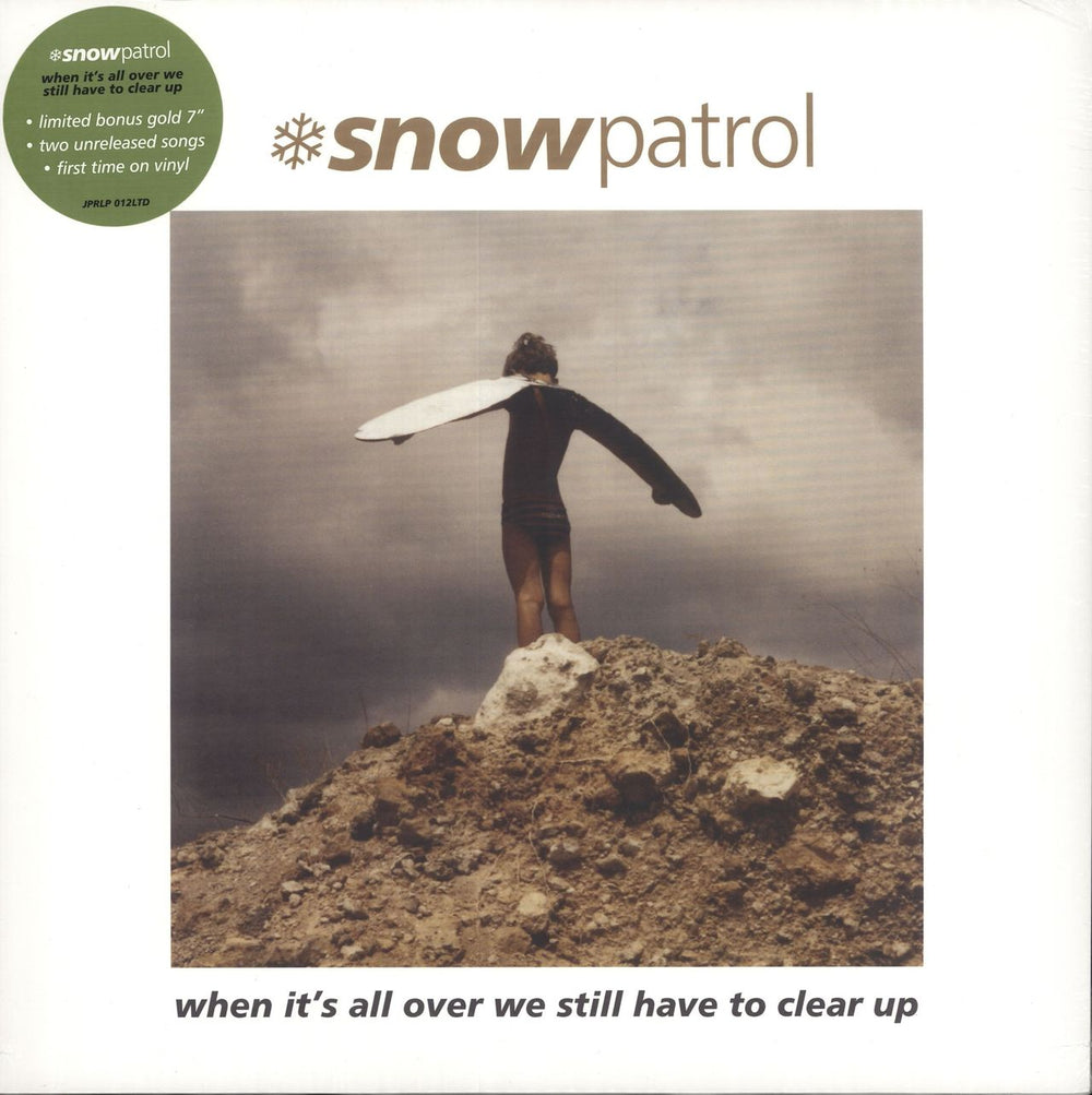 Snow Patrol When It's All Over We Still Have To Clear Up + Bonus 7" - Sealed UK vinyl LP album (LP record) JPRLP012LTD