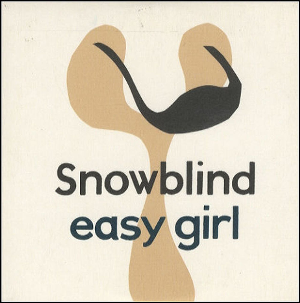 Snowblind Easy Girl UK Promo CD single (CD5 / 5") HVN103CDRP