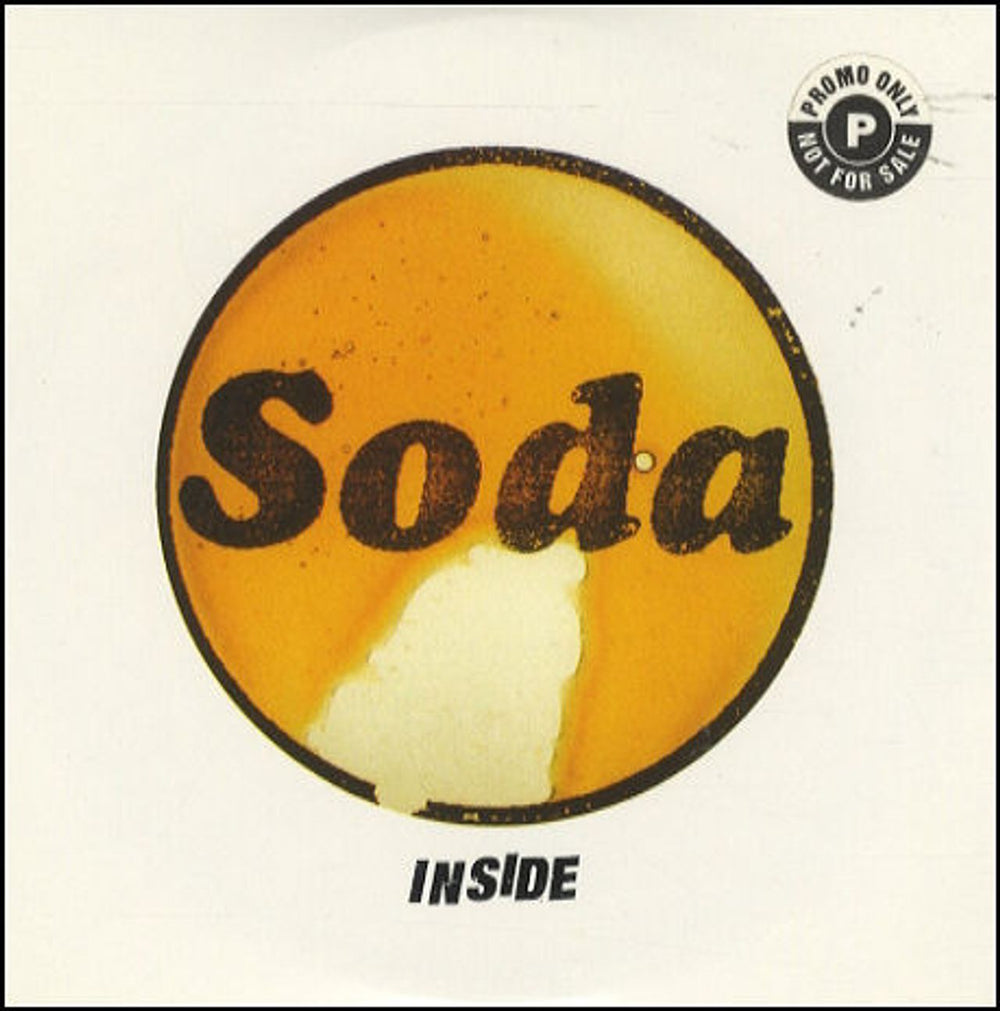 Soda Inside UK Promo CD single (CD5 / 5") XXXCJ2