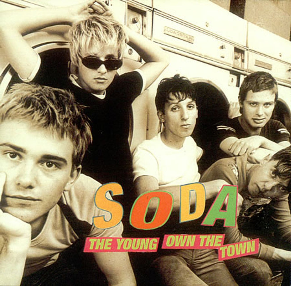 Soda The Young Own The Town UK CD single (CD5 / 5") XXXCD1