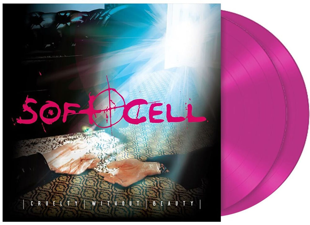 Soft Cell Cruelty Without Beauty - Pink Vinyl - Sealed UK 2-LP vinyl record set (Double LP Album) SOF2LCR758029