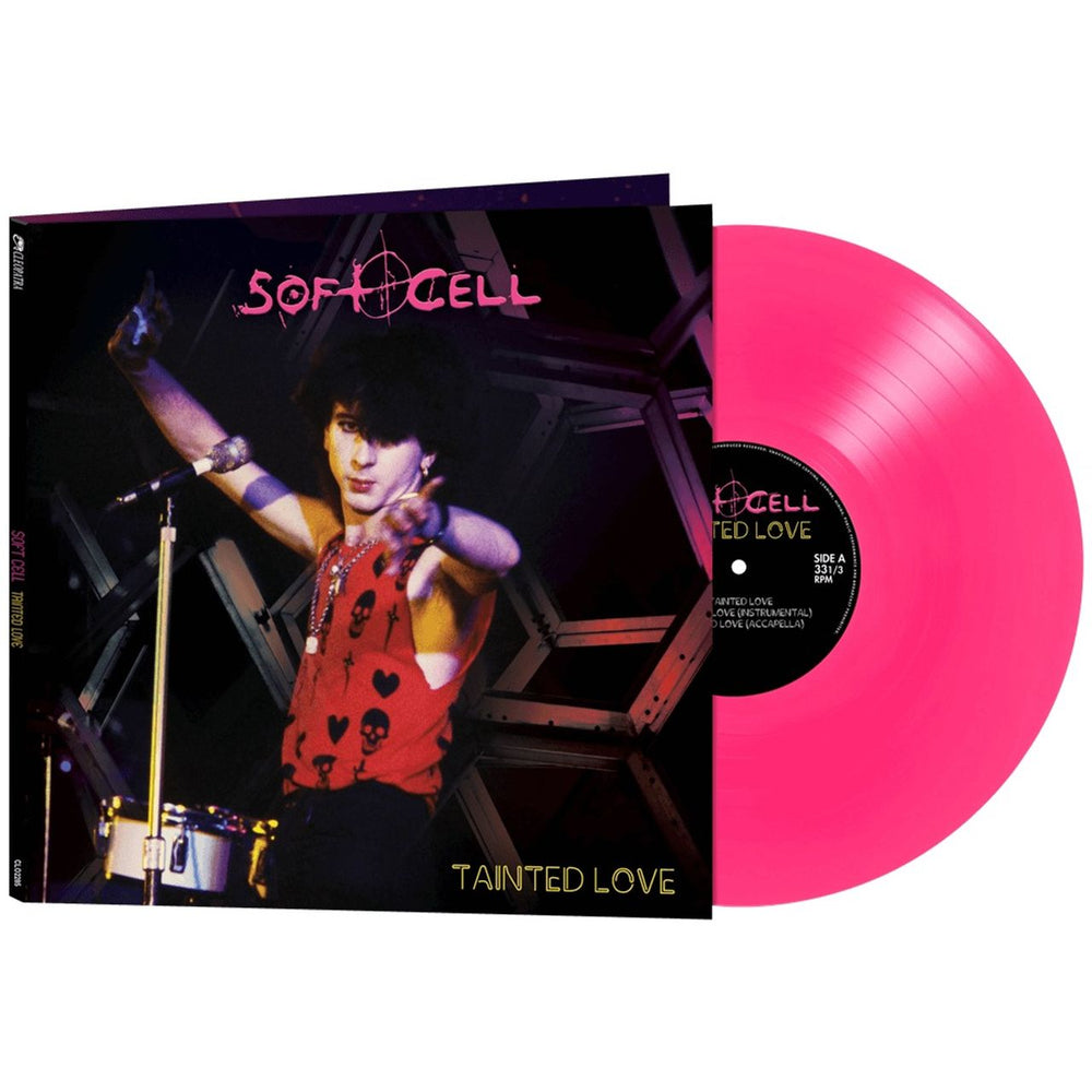 Soft Cell Tainted Love - Pink Vinyl - Sealed US 12" vinyl single (12 inch record / Maxi-single) CLO2285