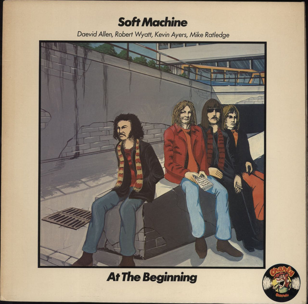 Soft Machine At The Beginning UK vinyl LP album (LP record) CR30014