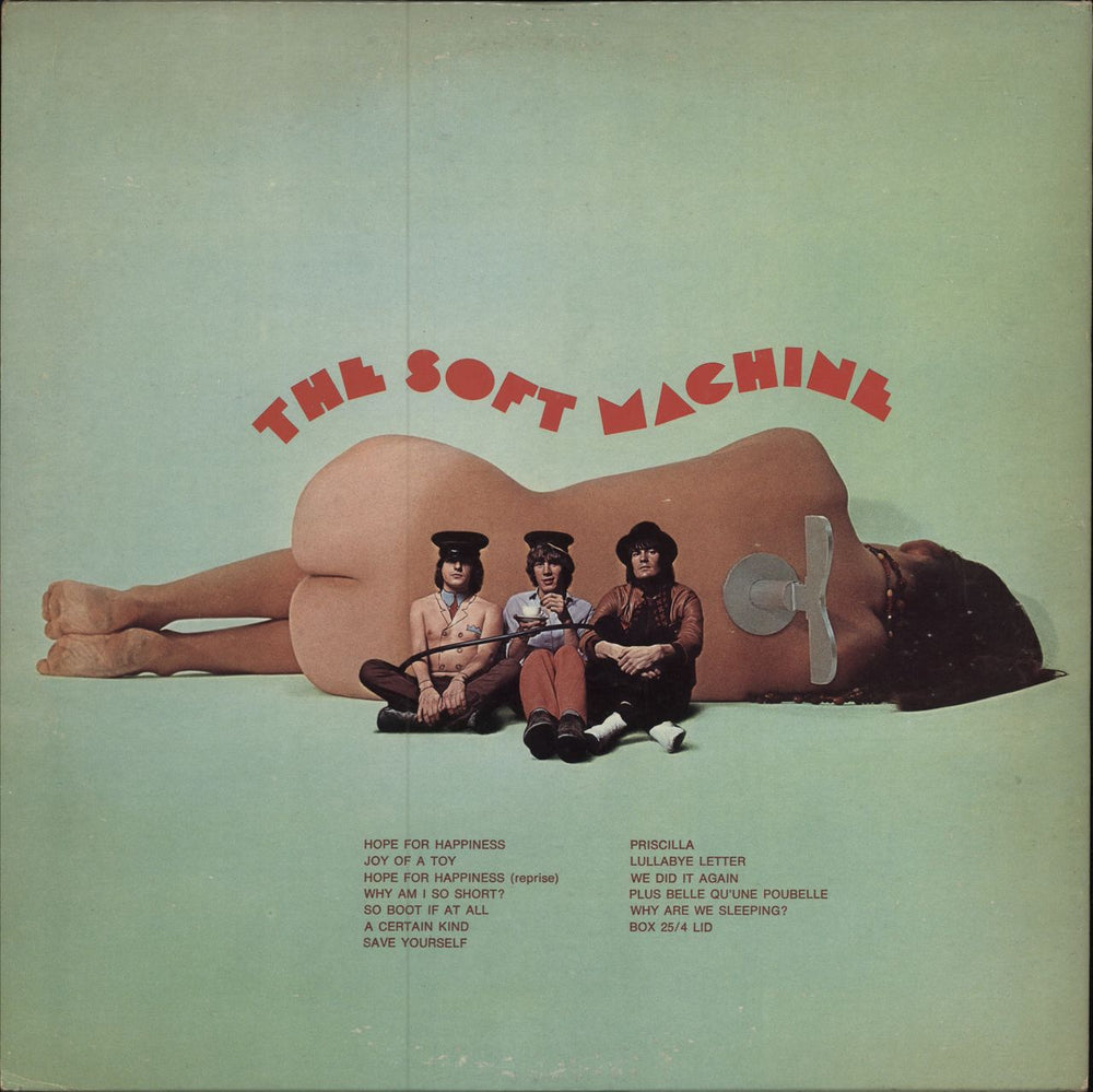 Soft Machine The Soft Machine US vinyl LP album (LP record)